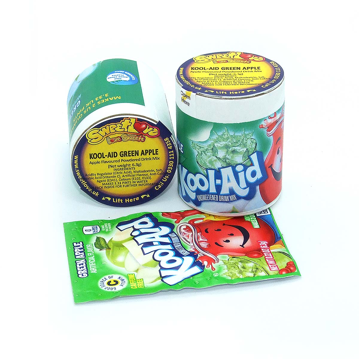 KOOL-AID: GREEN APPLE.